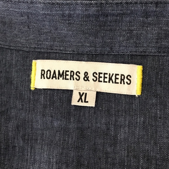 Lenin blend XL button up tunic - Picture 3 of 8